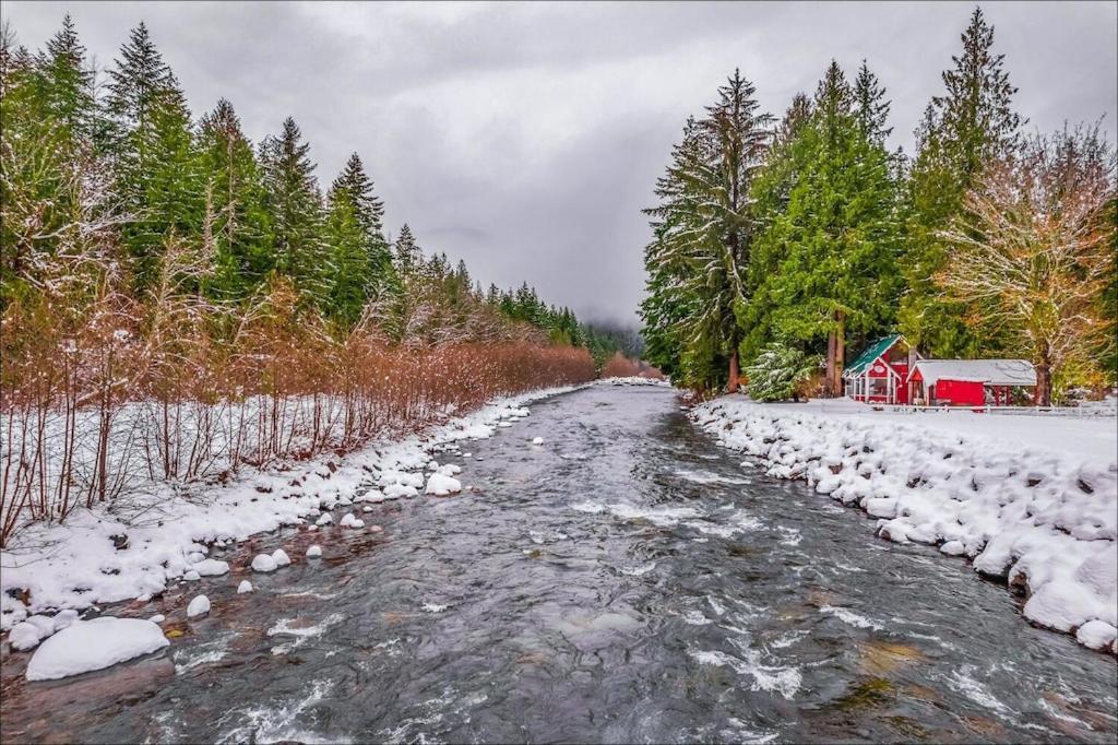 New: Steps From White River Near Mount Rainier National Park Greenwater Экстерьер фото